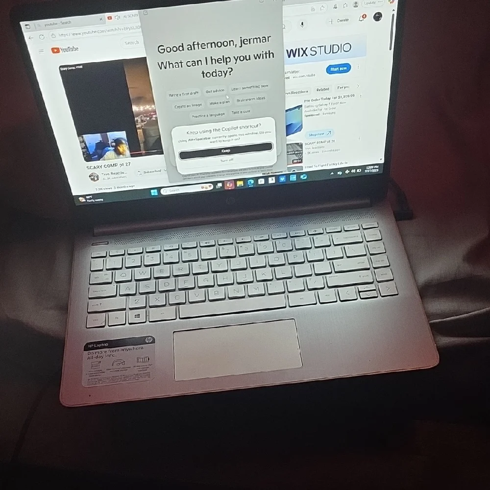 ASUS Silver Laptop with Modern LCD Display